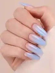 Небесно-голубой акрил-гель (Acryl gel) полигель FOXY EXPERT, для наращивания ногтей, цветной