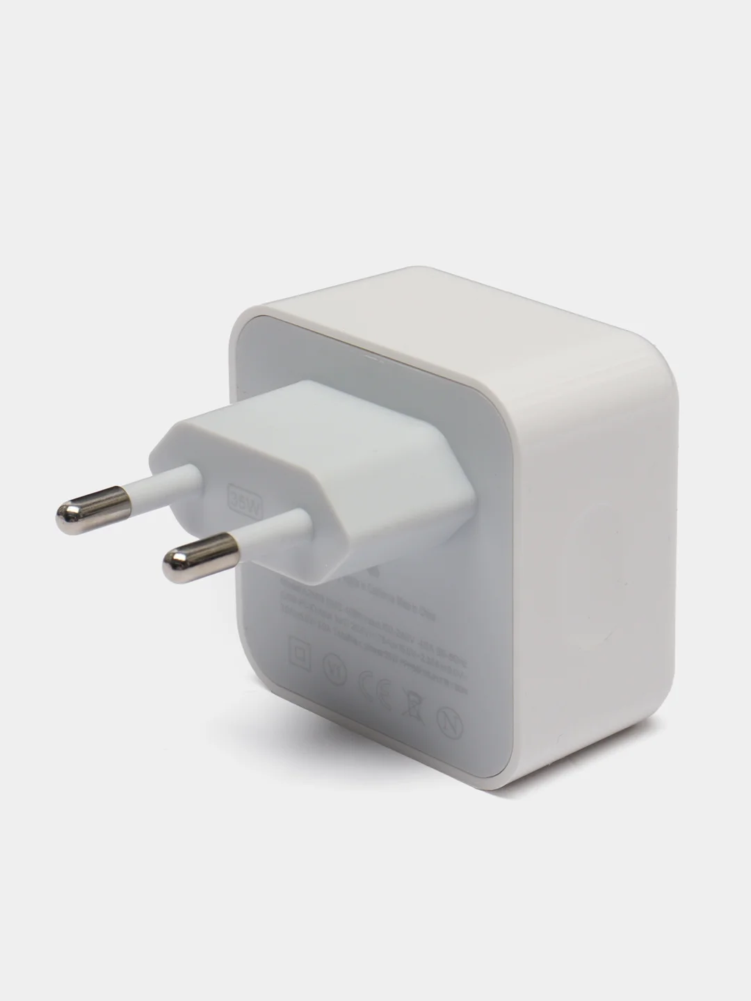Белый блок питания + кабель для iPhone, Type-c на 2 выхода с быстрой зарядкой