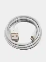 Белый зарядный кабель для iPhone, USB - Lightning