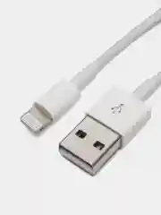 Белый зарядный кабель для iPhone, USB - Lightning