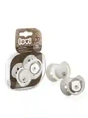 LOVI Buddy Bear Пустышка силиконовая динамическая 0-3 мес, 2 штуки