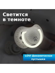 LOVI Buddy Bear Пустышка силиконовая динамическая 0-3 мес, 2 штуки