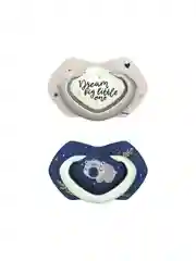 Голубой canpol Babies Sleepy Koala Пустышка силиконовая симметричная 0-6 месяцев, 2 штуки