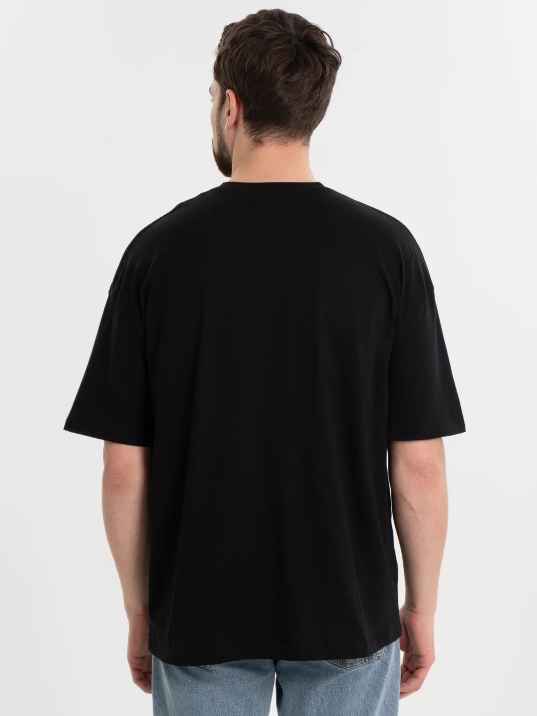 Хром футболка оверсайз "РОССИЯ/RUSSIA", унисекс, OverSize T-Shirt с принтом, хлопок
