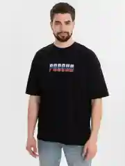 Хром футболка оверсайз "РОССИЯ/RUSSIA", унисекс, OverSize T-Shirt с принтом, хлопок