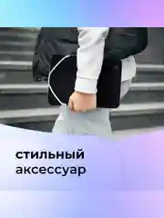 Чехол из неопрена двусторонний для ноутбука 14" HP Protective Laptop Sleeve, черный/серый