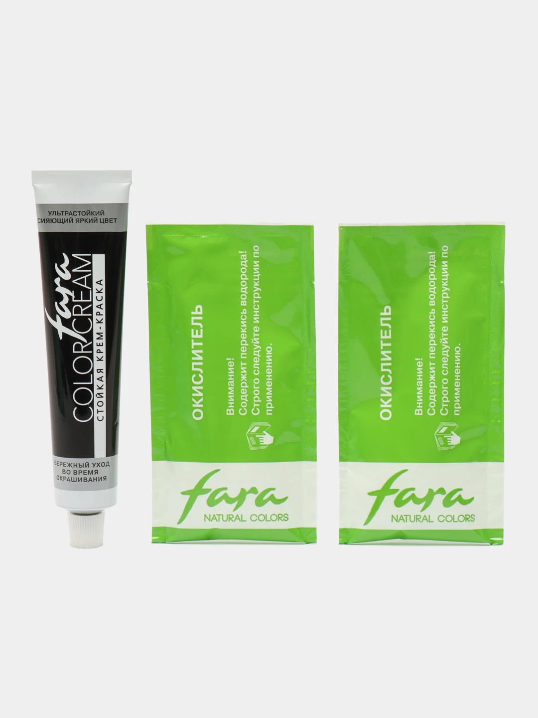 Крем-краска для волос Fara Natural Colors, 327 Дикая вишня