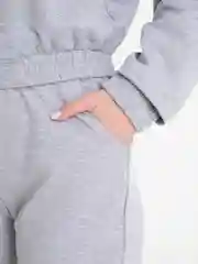 Серый женский спортивный костюм