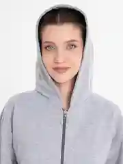 Серый женский спортивный костюм