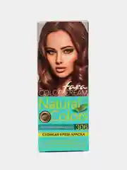 Крем-краска для волос Fara Natural Colors, 306 золотистый каштан