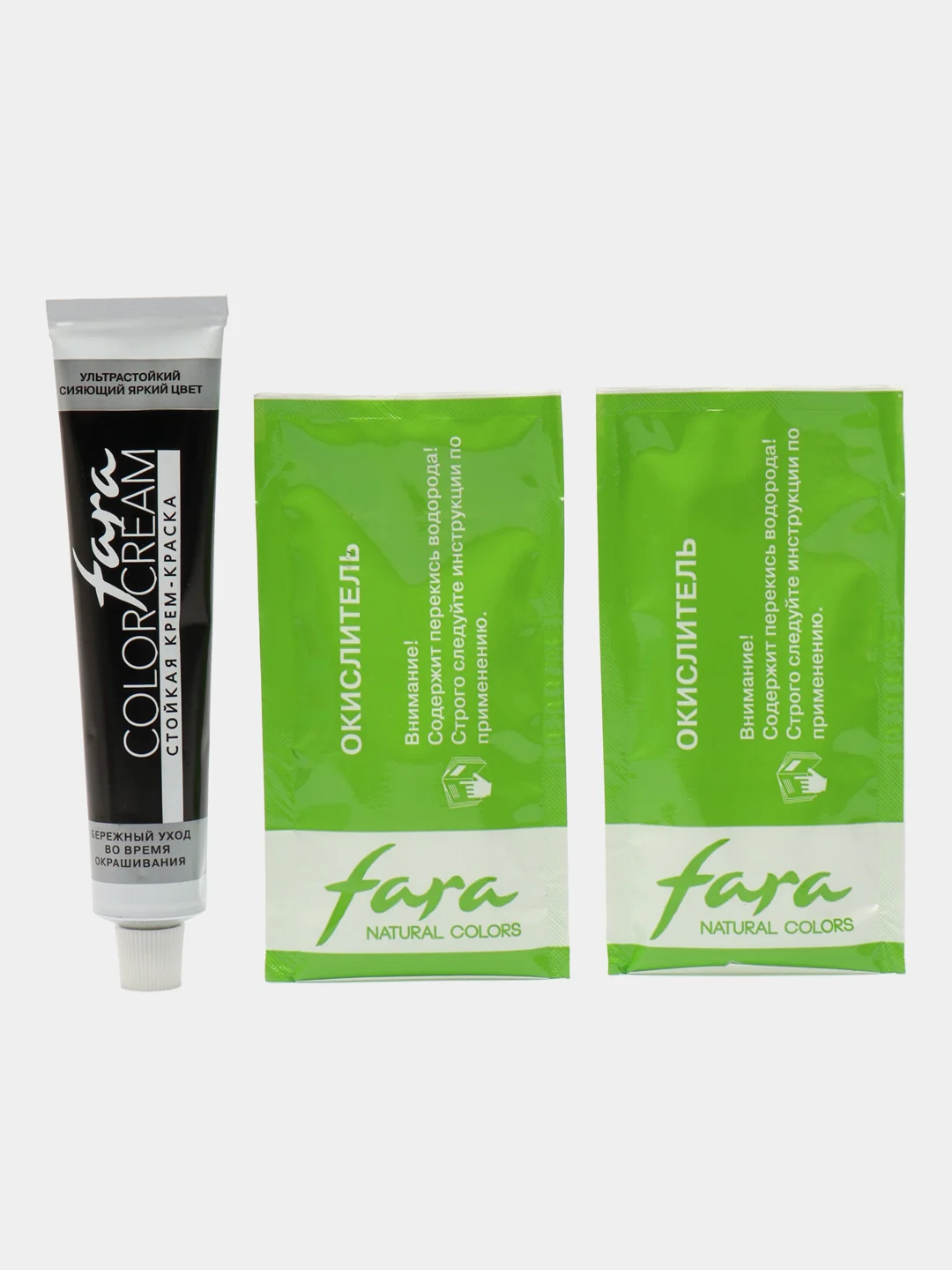 Крем-краска для волос Fara Natural Colors, 306 золотистый каштан