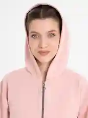 Пудровый женский спортивный костюм