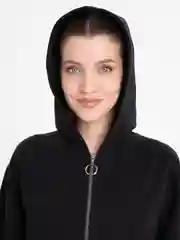 Черный женский спортивный костюм