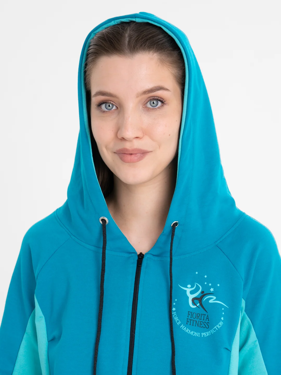 Бирюзовый костюм FF2055