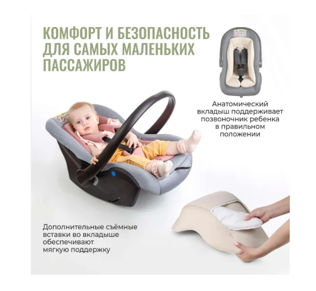 Автокресло детское Smart Travel First Lux, 0-13 кг, группа 0+, Blue
