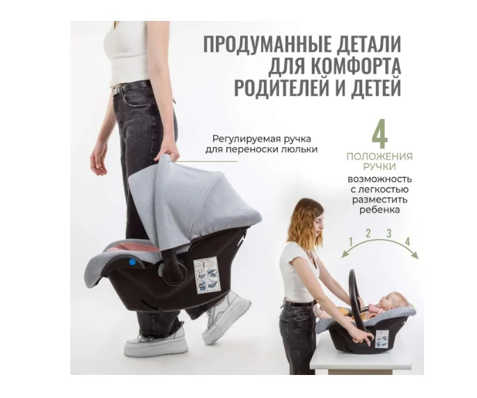 Автокресло детское Smart Travel First Lux, 0-13 кг, группа 0+, Blue
