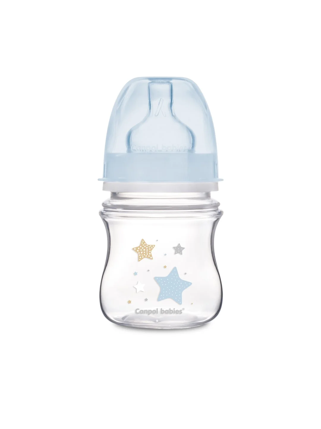 Бежевый canpol babies Newborn Baby Бутылочка для кормления c широким горлом 120мл 0+
