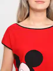 Алый пижама женская с шортами
