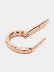 Карамельный серьги-кольца, геометрические из медицинской стали