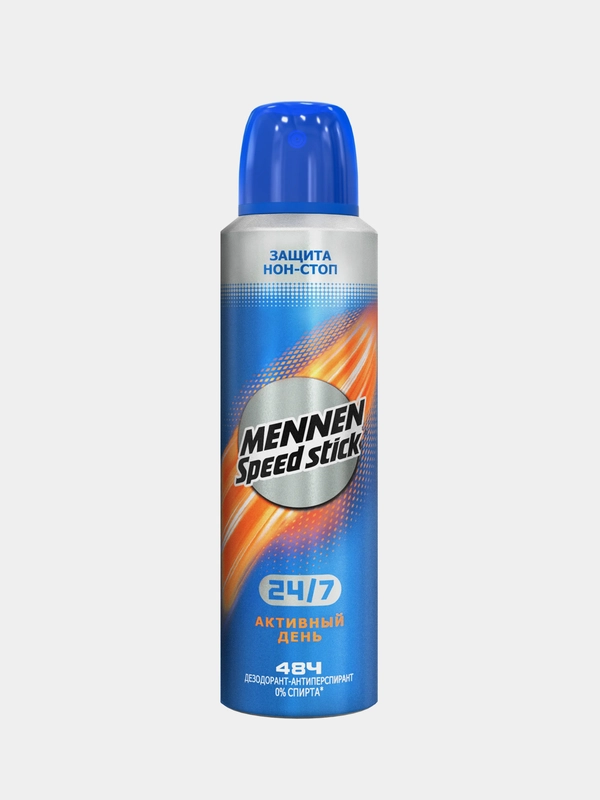 Дезодорант спрей Mennen Speed Stick "Активный день", 150 мл