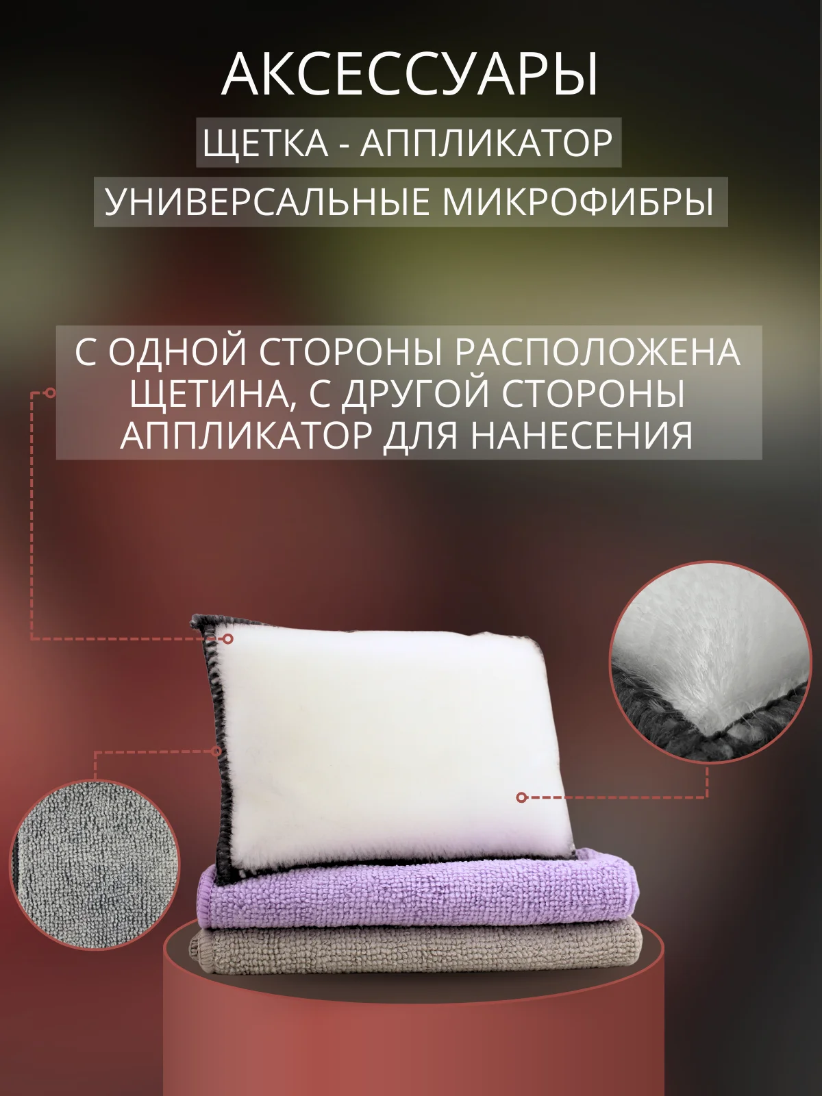Набор автохимии Complex для ухода за кожей салона / подарочный набор / 5 предметов