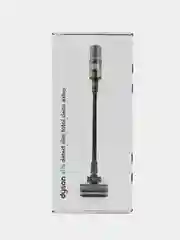 Серебряный вертикальный беспроводной пылесос V12S Detect Slim Absolute