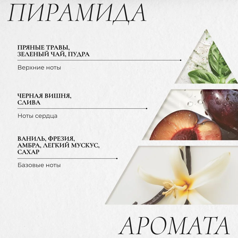Cosmetime / Скраб для тела антицеллюлитный с маслами сахарный Кашемир и Слива, 350г