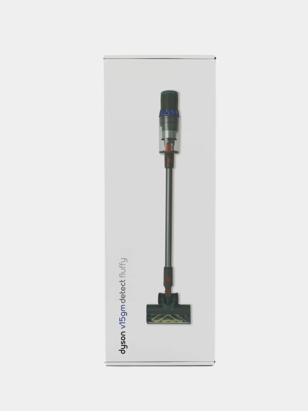 Серебряный вертикальный беспроводной ручной пылесос V15 GM Detect Absolute Extra