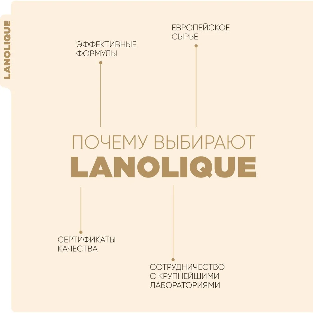 Lanolique Гель для умывания лица с кислотами антивозрастной, 200 мл
