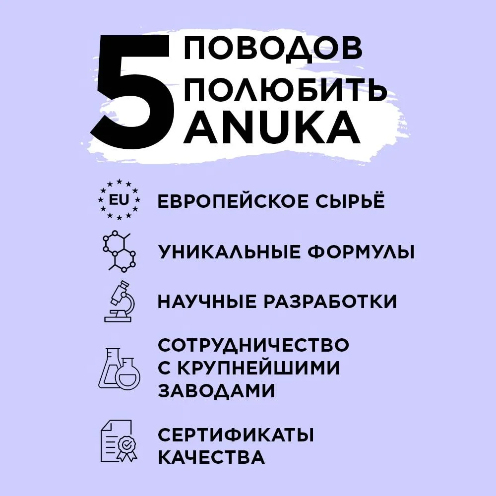ANUKA Скраб для тела антицеллюлитный с маслами соляной Дикие Ягоды, 250 мл
