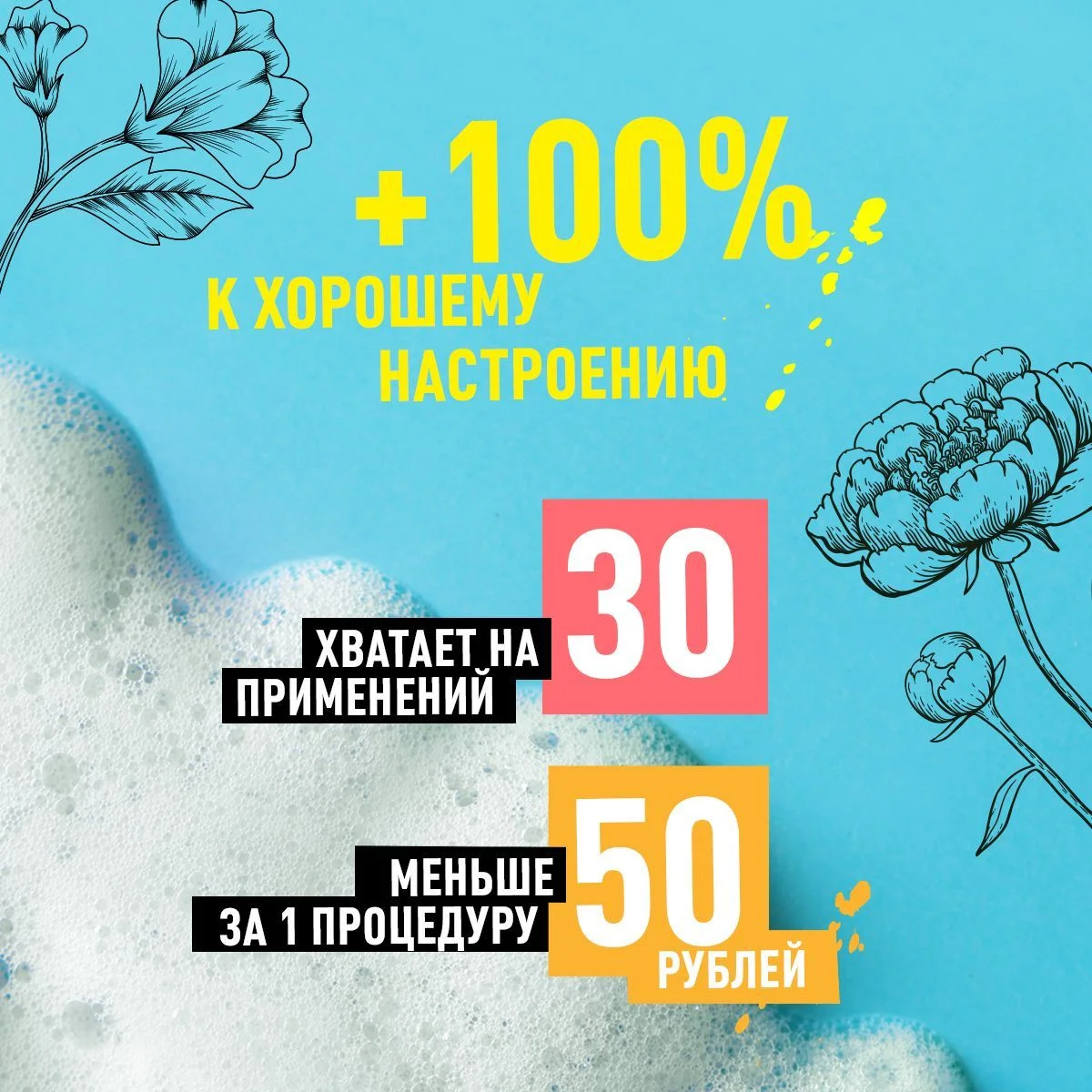 ANUKA Гель для душа женский парфюмированный, летний букет, 460 мл