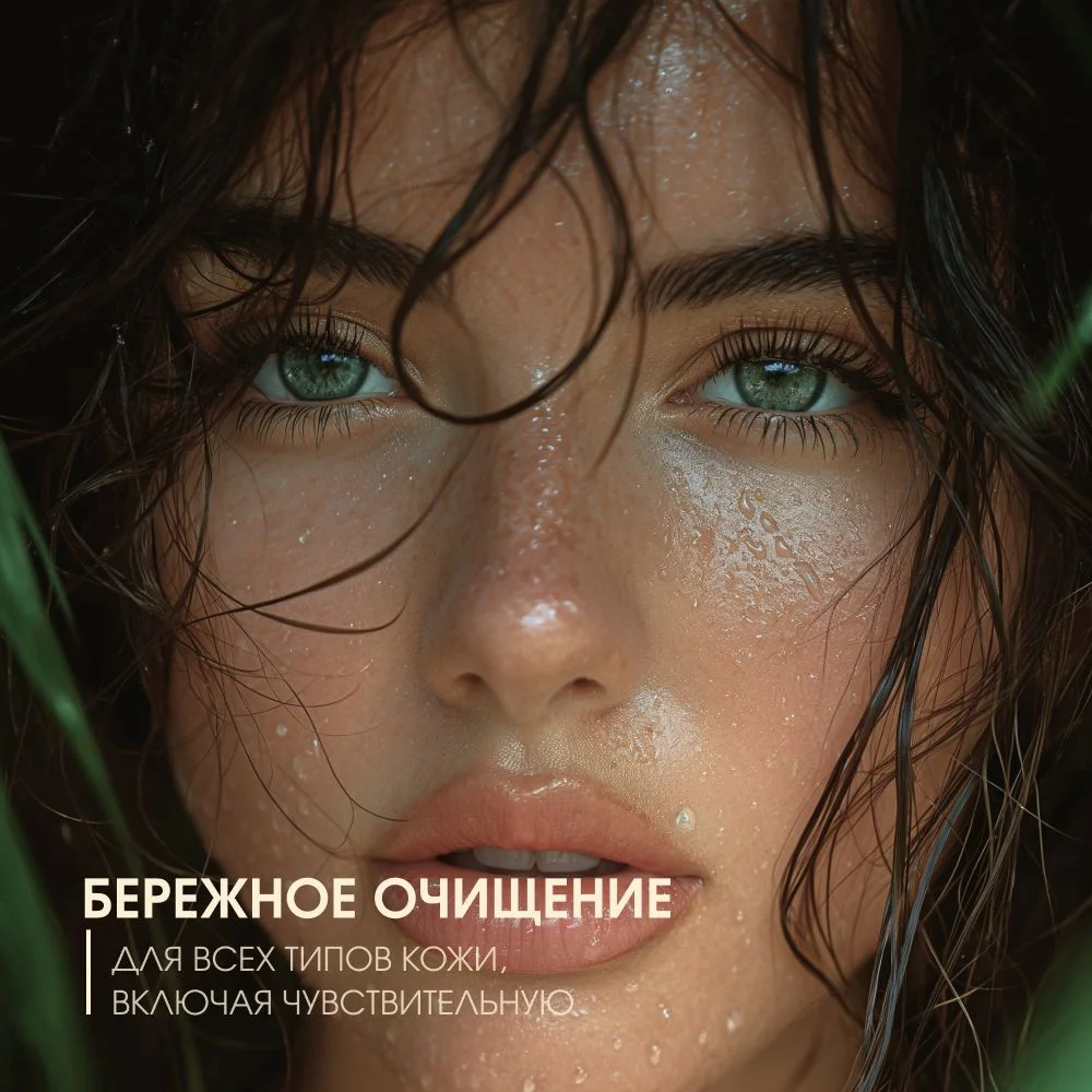 Meditaura Гель для умывания лица с алоэ вера моделирующий для снятия макияжа, 200 мл