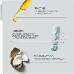 Lanolique / Маска для волос для роста от выпадения увлажняющая восстанавливающая, 250 мл