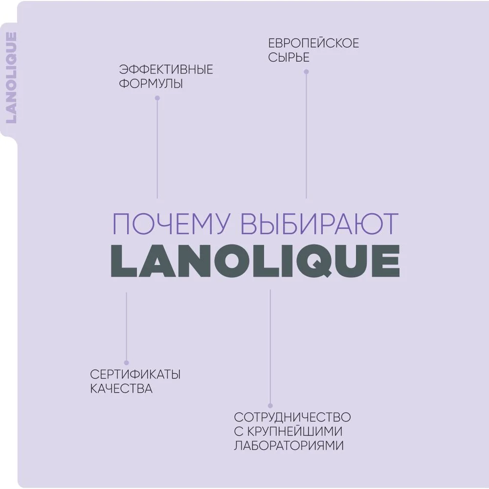 Lanolique / Сыворотка для лица увлажняющая антивозрастная, 30 мл
