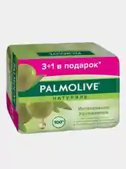Мыло твердое PALMOLIVE "Интенсивное увлажнение", экстракт оливы и молочко, 4 штуки 360г