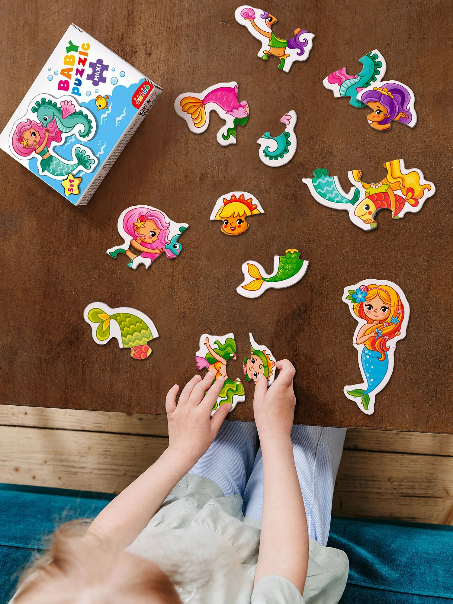 Baby Puzzle. Русалочки Дрофа-Медиа