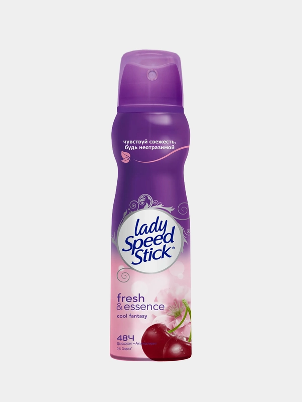 Дезодорант-антиперспирант спрей LADY SPEED STICK "Цветок вишни", женский, 150 мл