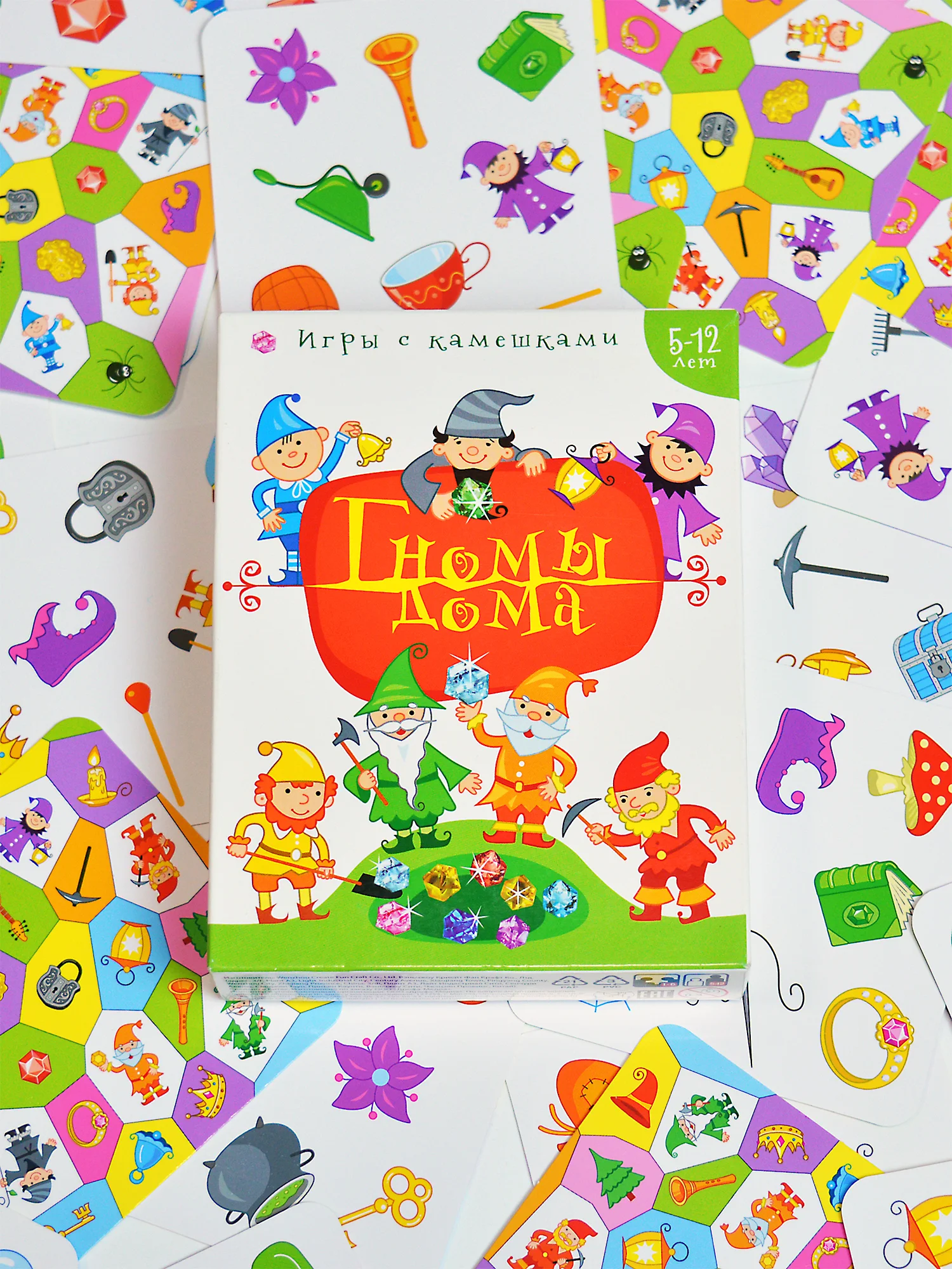 Игры с камешками. Гномы дома. Карточные игры Дрофа-Медиа