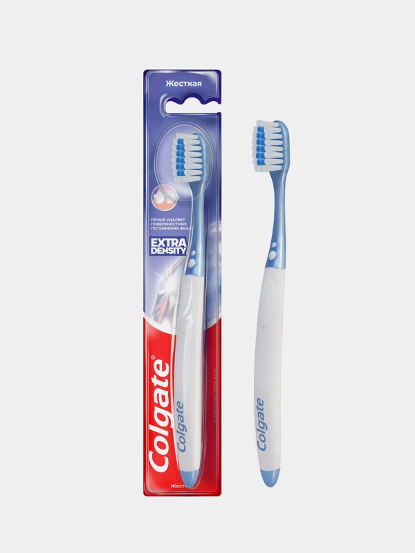 Зубная щетка COLGATE Extra Density, жесткая щетина