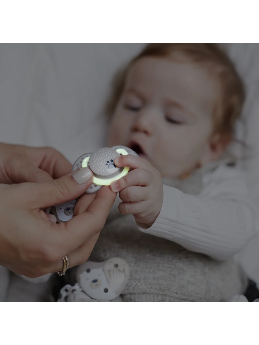 LOVI Buddy Bear Пустышка силиконовая динамическая 6-18 мес 2шт
