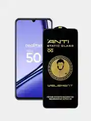 Защитное стекло Anti-Static Realme C51 / Realme C53 / Реалми С53 / Realme Note 50