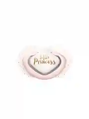 Голубой canpol Babies Royal baby Пустышка силиконовая симметричная 0-6 месяцев, 2 штуки