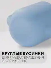 Светло-синий детская чашка для питья КАРТОФАН, силиконовая кружка с ручками небьющаяся, нескользящая