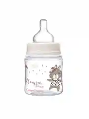 Голубой canpol Babies Bonjour Paris Бутылочка для кормления c широким горлом, 120 мл