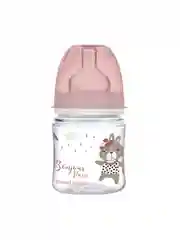 Голубой canpol Babies Bonjour Paris Бутылочка для кормления c широким горлом, 120 мл