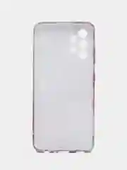 Розовый силиконовый чехол на Samsung Galaxy A32 / Самсунг А32 мрамор