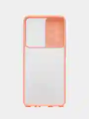 Лавандовый силиконовый чехол на Samsung Galaxy A32 / Самсунг А32 с защитой тыльной камеры