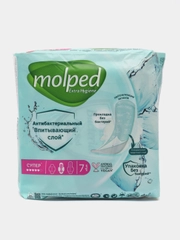 Прокладки, женские, антибактериальные, Molped Antibacterial, в ассортименте