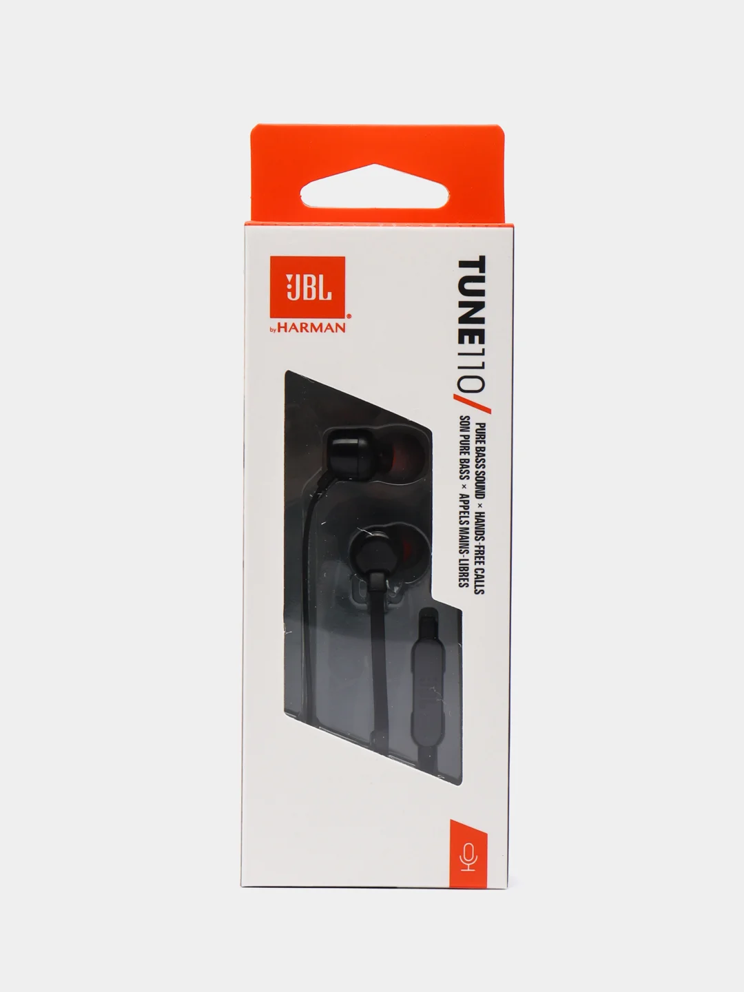 Черный jbl TUNE 110 Наушники  (jack 3.5 мм, 9 мм)