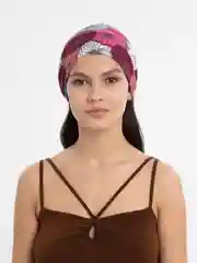 Вишнёвый летняя повязка на голову